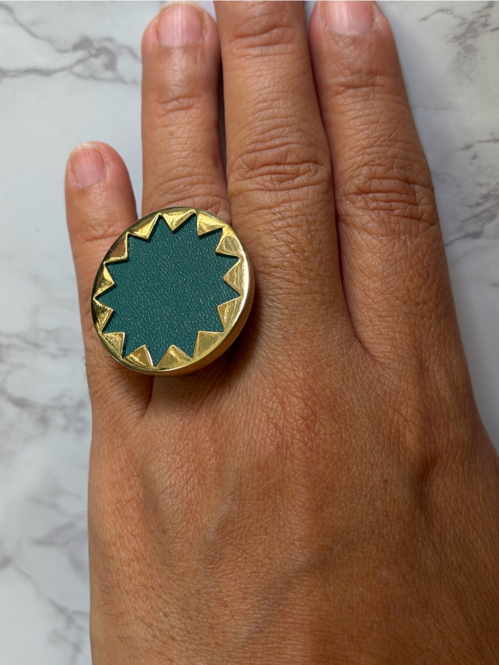 House of Harlow 1960 Starburst Statement Ring - Size 7